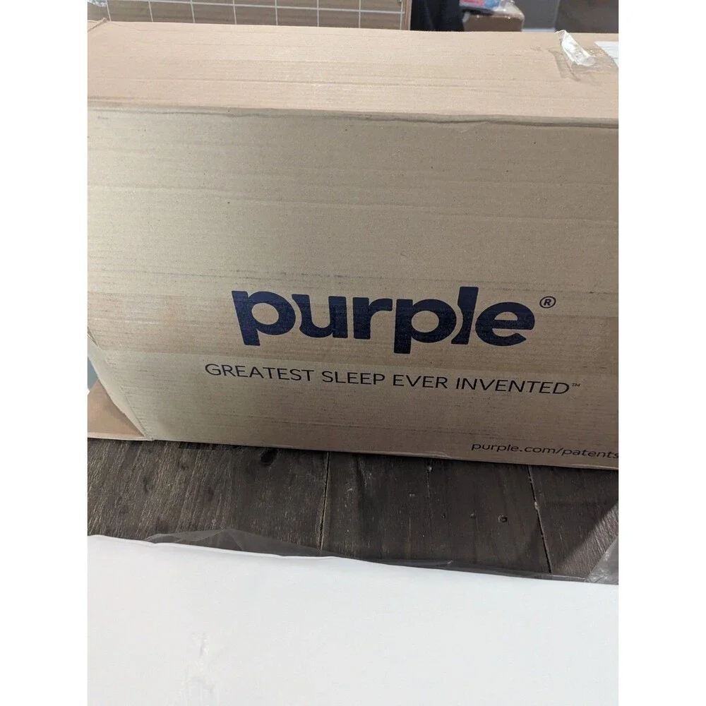 Purple Dreamlayer Pillow - Standard Size - Cooling Memory Foam Alternative Neck
